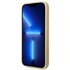 Guess blizgus dėklas iPhone 14 Plus – auksinis