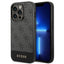 Guess 4G Stripe dėklas iPhone 14 Pro Max – pilkas