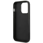 Guess 4G Stripe dėklas iPhone 14 Pro Max – pilkas