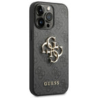 Guess 4G dėklas iPhone 14 Pro Max – pilkas