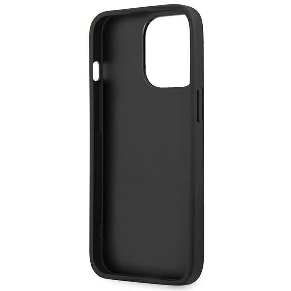 Guess 4G dėklas iPhone 14 Pro Max – pilkas
