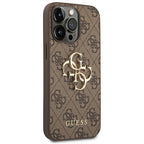 Guess GUHCP14X4GMGBR iPhone 14 Pro Max 6,7" rudas dėklas 4G Big Metal Logo -- iPhone 14 Pro Max