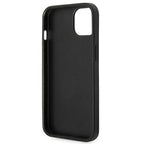 Karl Lagerfeld saffiano dėklas iPhone 14 Plus – juodas