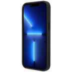 Karl Lagerfeld dėklas iPhone 14/15 Plus – sidabrinis