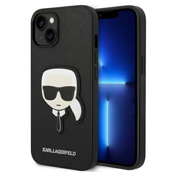 Karl Lagerfeld dėklas iPhone 14 Plus/15 Plus – juodas
