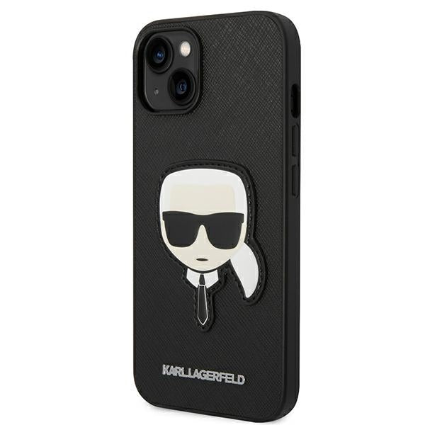 Karl Lagerfeld dėklas iPhone 14 Plus/15 Plus – juodas