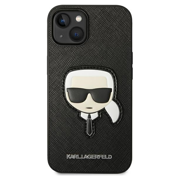 Karl Lagerfeld dėklas iPhone 14 Plus/15 Plus – juodas
