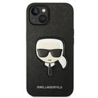 Karl Lagerfeld dėklas iPhone 14 Plus/15 Plus – juodas