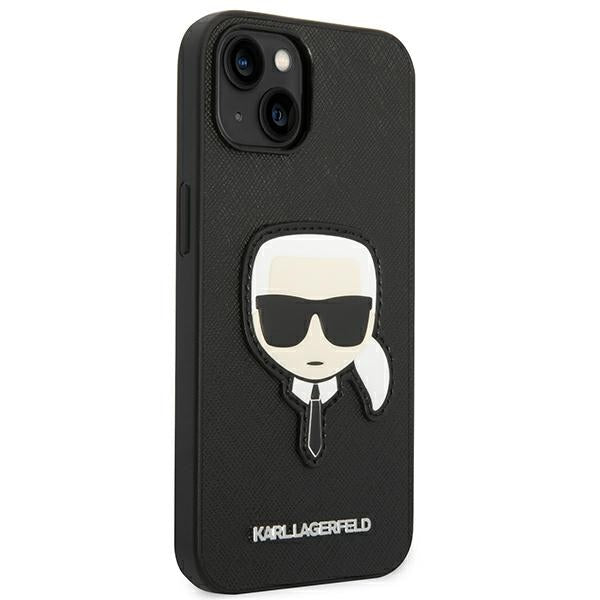 Karl Lagerfeld dėklas iPhone 14 Plus/15 Plus – juodas