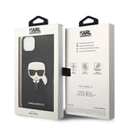 Karl Lagerfeld dėklas iPhone 14 Plus/15 Plus – juodas