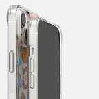 Ringke Fusion Design dėklas iPhone 14 Plus – skaidrus (gėlės)
