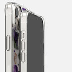 Ringke Fusion Design dėklas iPhone 14 Plus – skaidrus, Purple Rose