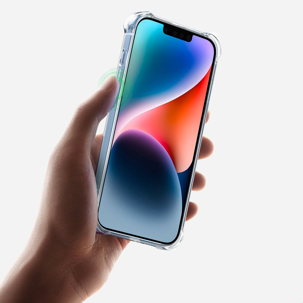 Ugreen Gel Bright Cushion apsauginis dėklas iPhone 14 Plus skaidrus (LP602) -- iPhone 14 Plus