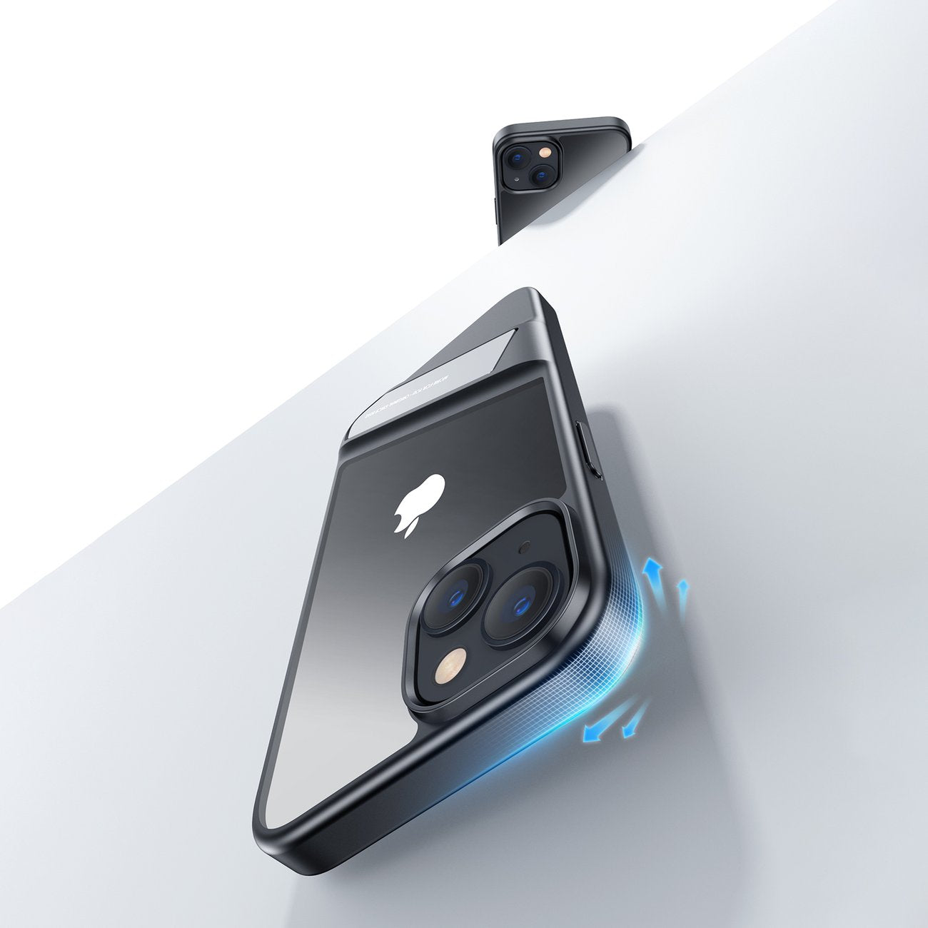 Ugreen LP634 skaidrus dėklas su stovu iPhone 14 Plus -- iPhone 14 Plus