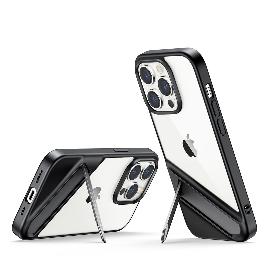 Ugreen dėklas su stovu iPhone 14 Pro – juodas -- iPhone 14 Pro