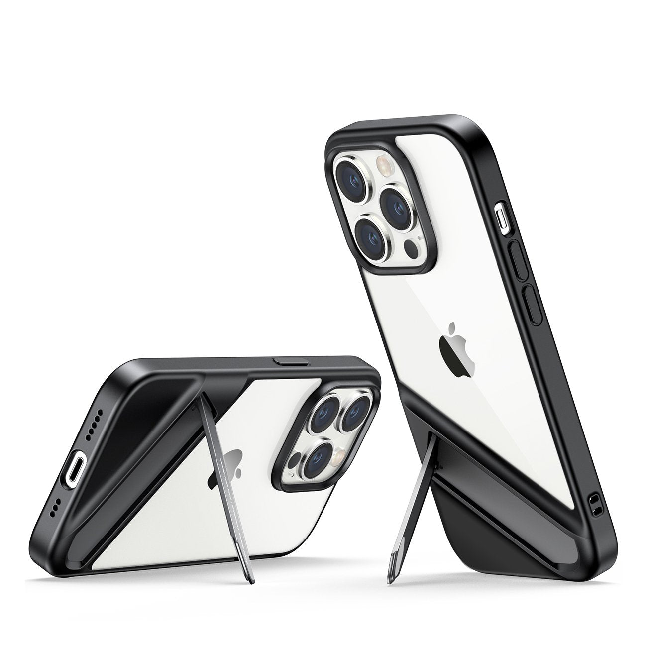 Ugreen dėklas su stovu iPhone 14 Pro – juodas -- iPhone 14 Pro