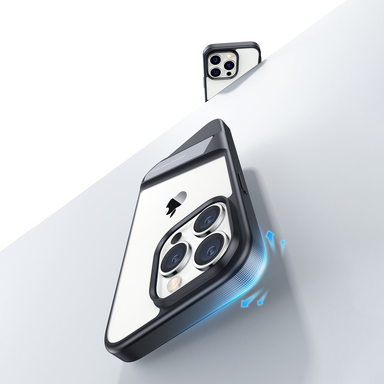 Ugreen dėklas su stovu iPhone 14 Pro – juodas -- iPhone 14 Pro