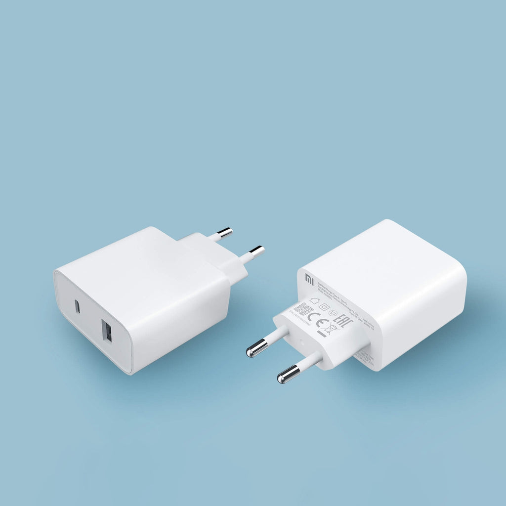 Xiaomi Travel Charger Combo greitas įkroviklis USB-A / USB-C 33W PD baltas (BHR4996GL)