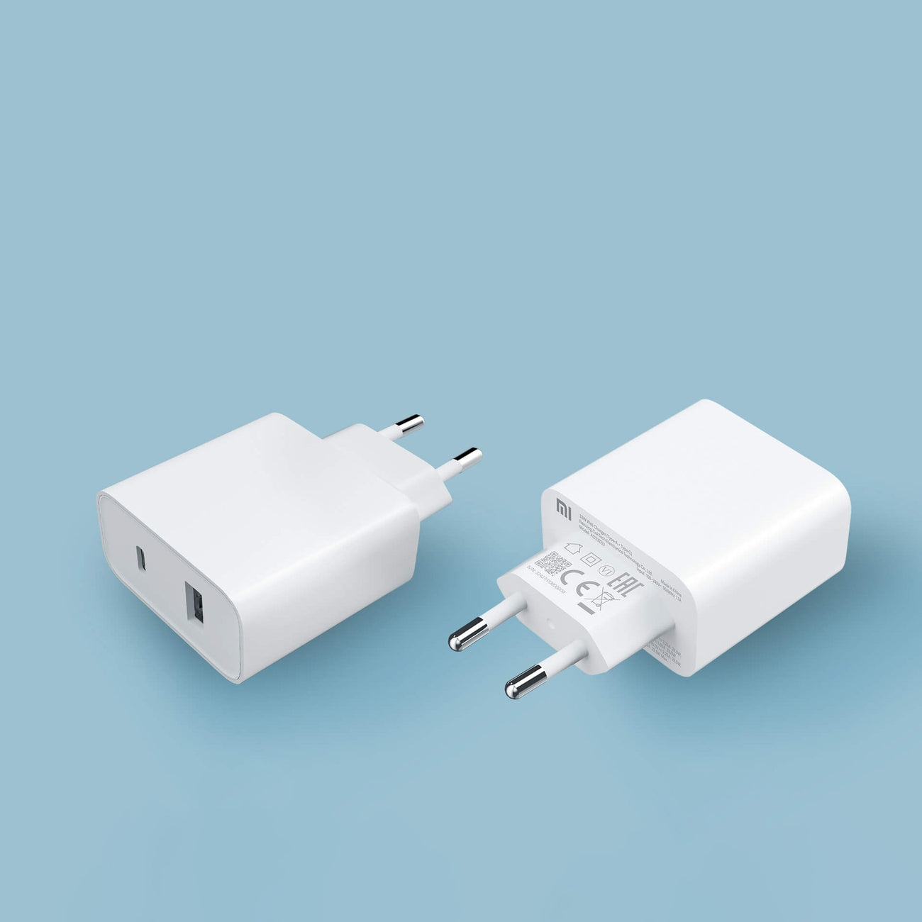 Xiaomi Travel Charger Combo greitas įkroviklis USB-A / USB-C 33W PD baltas (BHR4996GL)