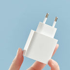 Xiaomi Travel Charger Combo greitas įkroviklis USB-A / USB-C 33W PD baltas (BHR4996GL)