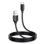 Joyroom Long-Lasting Series A9 Laidas USB-A / USB-C 3A 1m - juodas