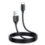Joyroom Long-Lasting Series A9 Laidas USB-A / USB-C 3A 1m - juodas