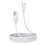 Joyroom Long-Lasting Series A9 Laidas USB-A / USB-C 3A 1m - baltas