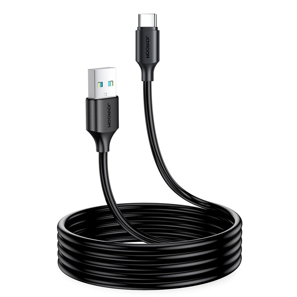 Joyroom Long-Lasting Series A9 Laidas USB-A / USB-C 3A 2m - juodas -- Cell phone cables