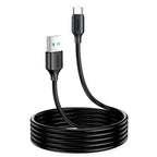 Joyroom Long-Lasting Series A9 Laidas USB-A / USB-C 3A 2m - juodas -- Cell phone cables