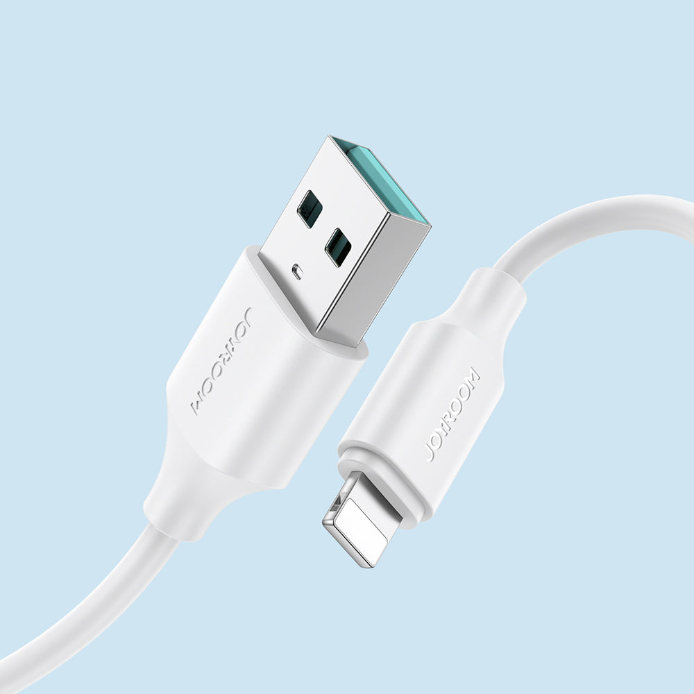 Joyroom Long-Lasting Series A9 Laidas USB-A / Lightning 2.4A 1m - baltas