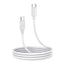 Joyroom Long-Lasting Series A9 Laidas USB-C / USB-C PD QC 60W 3A 1m - baltas