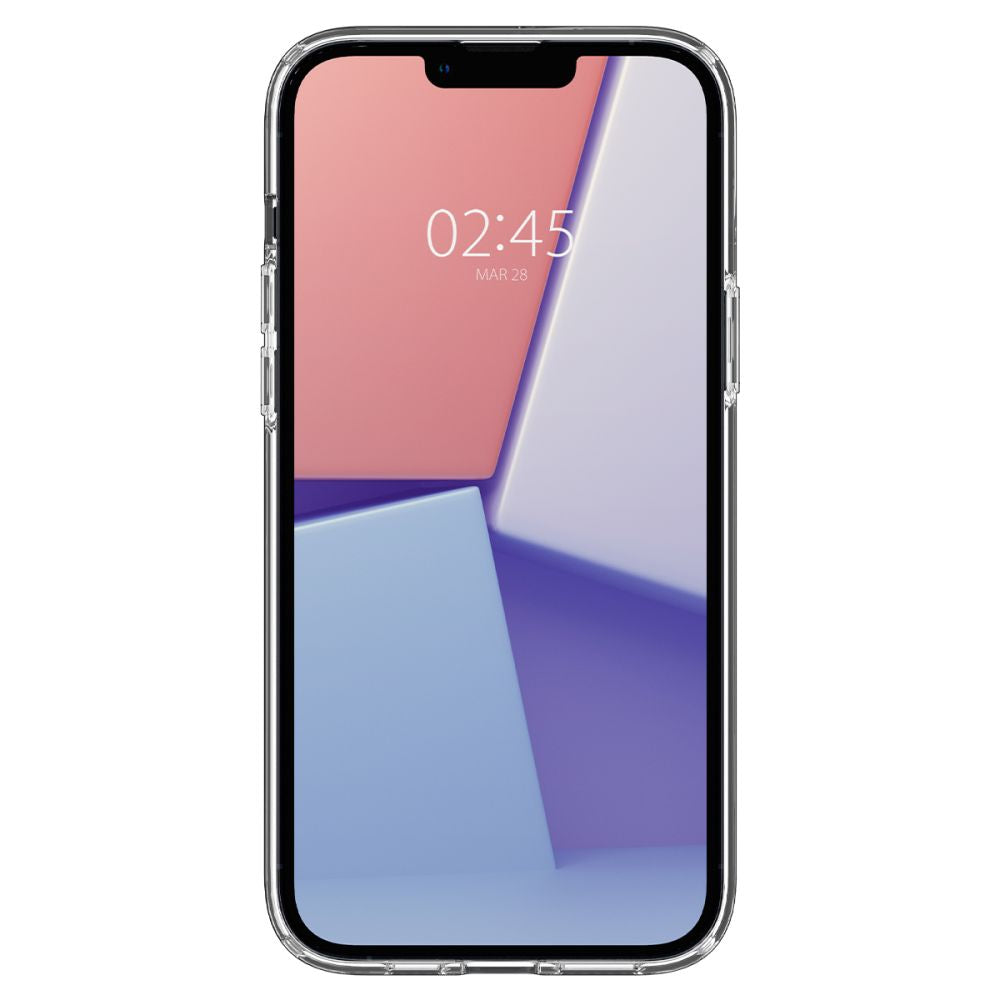 Spigen Ultra Hybrid MagSafe dėklas iPhone 14 Plus – skaidrus pilkas