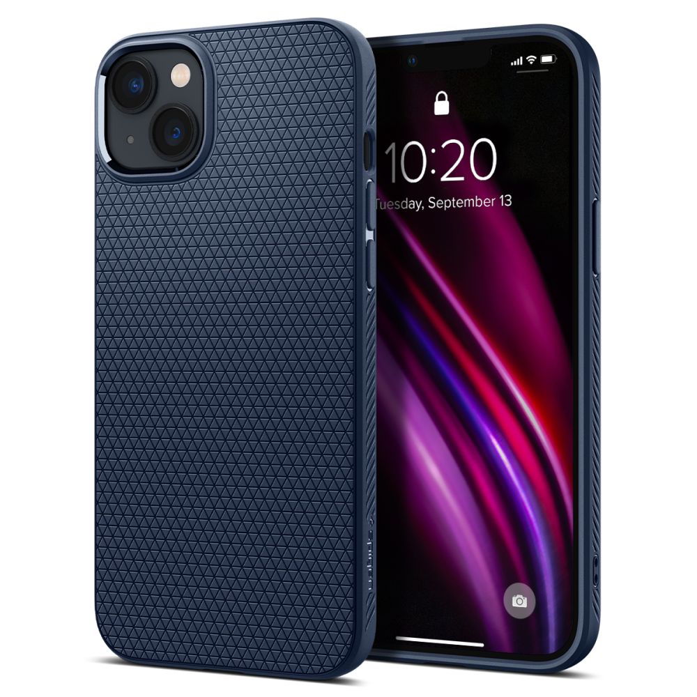 Spigen Liquid Air dėklas iPhone 14 Plus – mėlynas