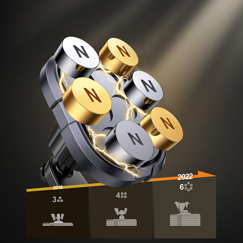 Joyroom magnetinis telefono laikiklis prietaisų skydui pilkas (JR-ZS311) Antrasis paveikslėlis