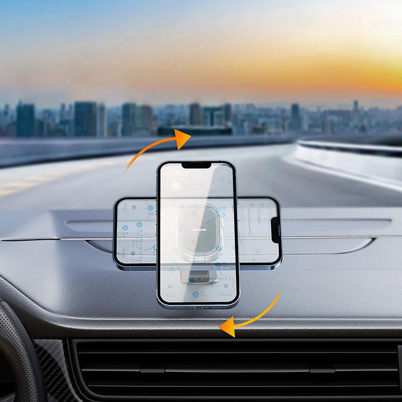 Joyroom magnetinis telefono laikiklis prietaisų skydui pilkas (JR-ZS311)