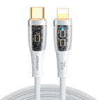 Joyroom Star-Cloud Series A3 Laidas USB-C / Lightning 20W 1.2m su Smart Switch - baltas