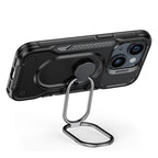 Joyroom Dual Hinge šarvuotas dėklas iPhone 14 – juodas