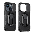 Joyroom Dual Hinge šarvuotas dėklas iPhone 14 – juodas