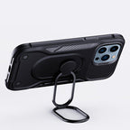 Joyroom Dual Hinge šarvuotas dėklas iPhone 14 Pro – juodas