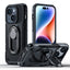 Joyroom Dual Hinge šarvuotas dėklas iPhone 14 Plus – juodas