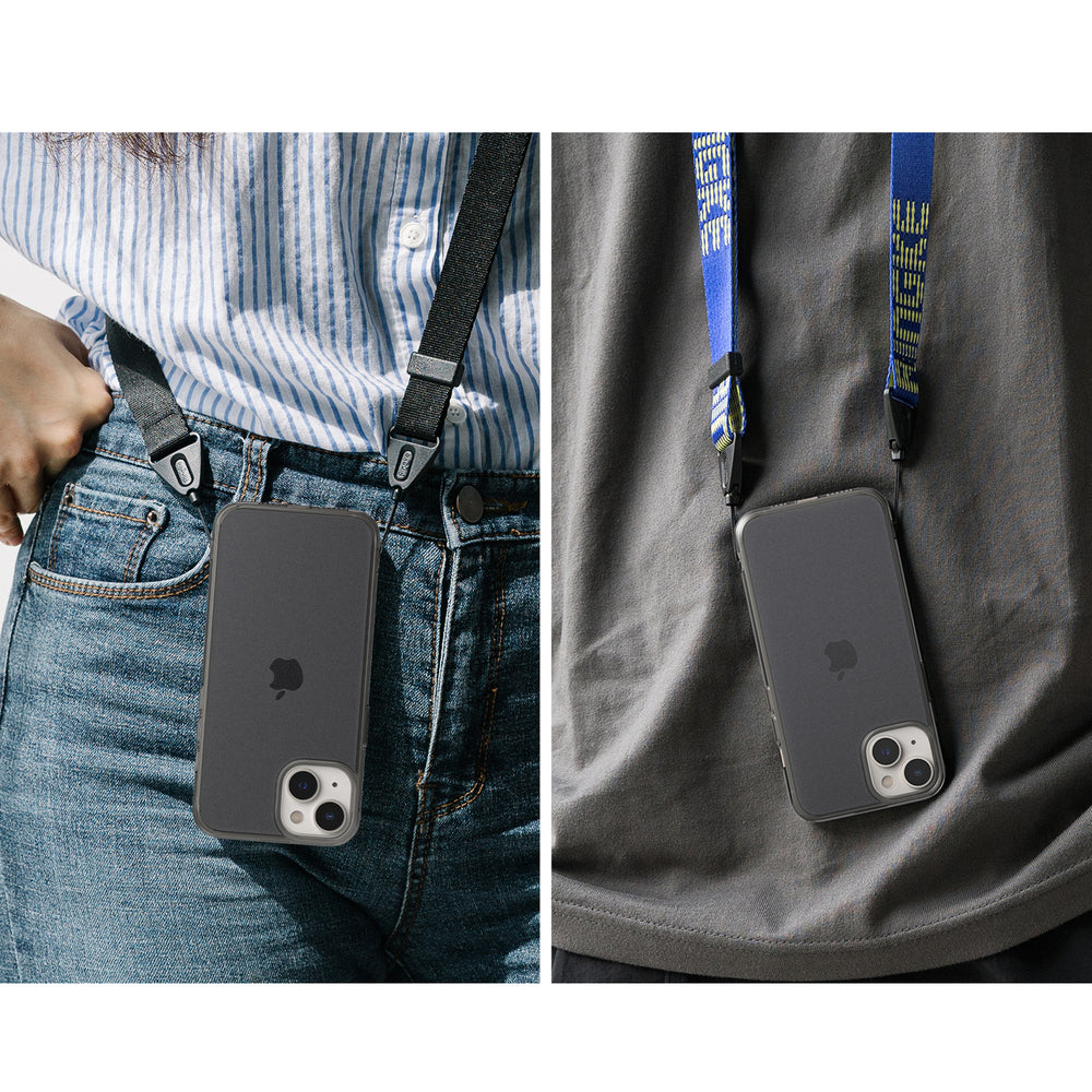 Ringke Fusion Matte dėklas iPhone 14 Plus – pilkas