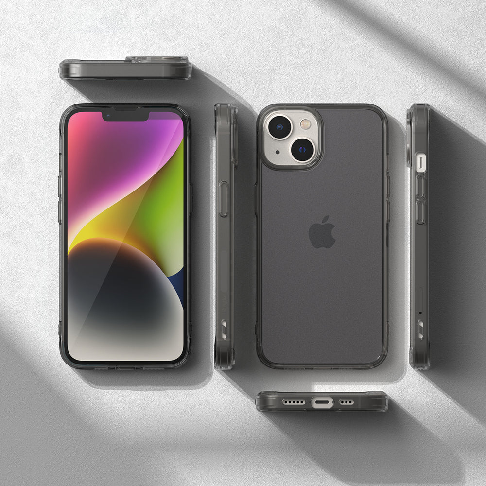 Ringke Fusion Matte dėklas iPhone 14 Plus – pilkas -- iPhone 14 Plus