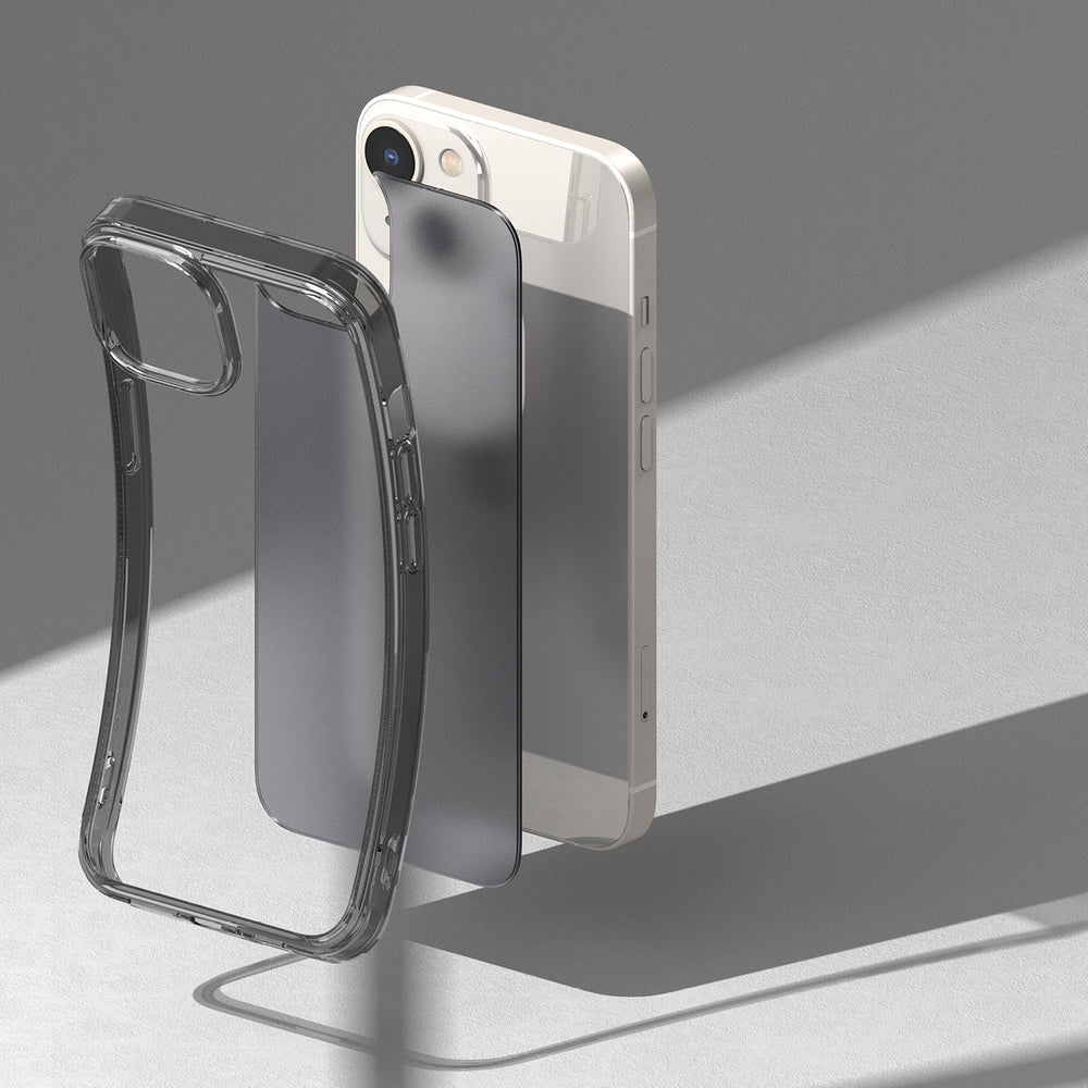 Ringke Fusion Matte dėklas iPhone 14 Plus – pilkas -- iPhone 14 Plus