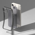 Ringke Fusion Matte dėklas iPhone 14 Plus – pilkas -- iPhone 14 Plus