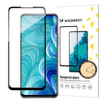 Wozinsky Full Glue Infinix Hot 11S NFC Viso ekrano grūdintas stiklas su juodu rėmeliu (tinka dėklui) -- Cell phone...