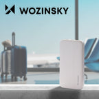 Wozinsky išorinė baterija Li-Po 10000mAh 2 x USB, balta (WPBWE1)