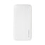 Wozinsky išorinė baterija Li-Po 10000mAh 2 x USB, balta (WPBWE1)