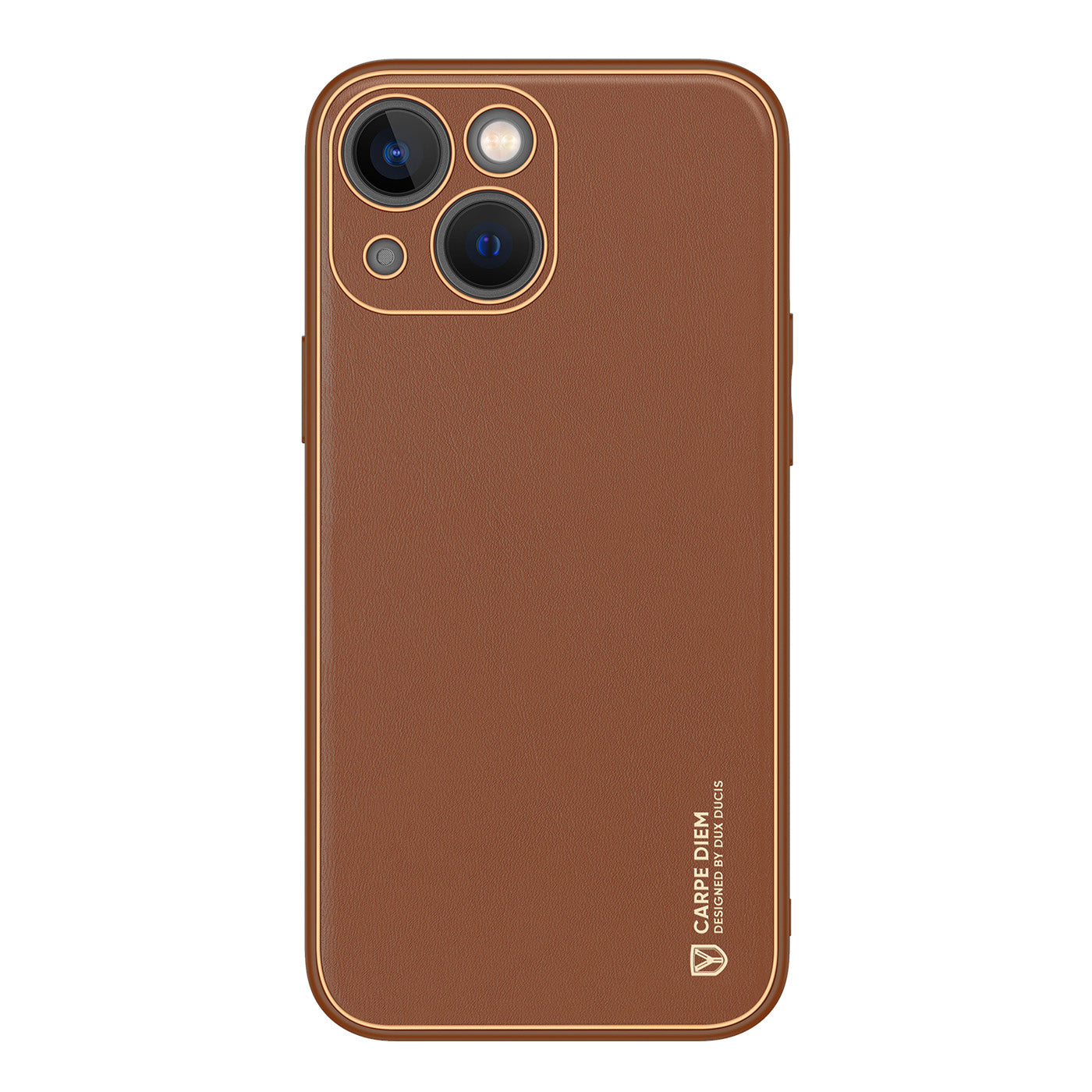 Dux Ducis Yolo dėklas iPhone 14 – rudas