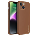 Dux Ducis Yolo dėklas iPhone 14 – rudas