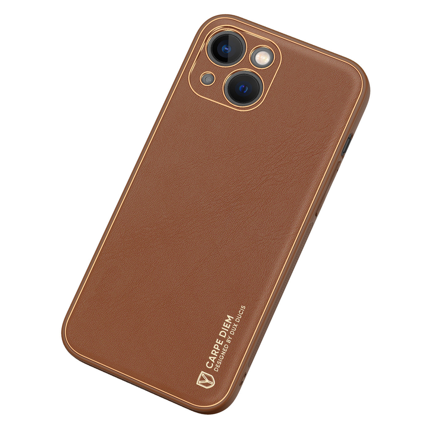Dux Ducis Yolo dėklas iPhone 14 – rudas